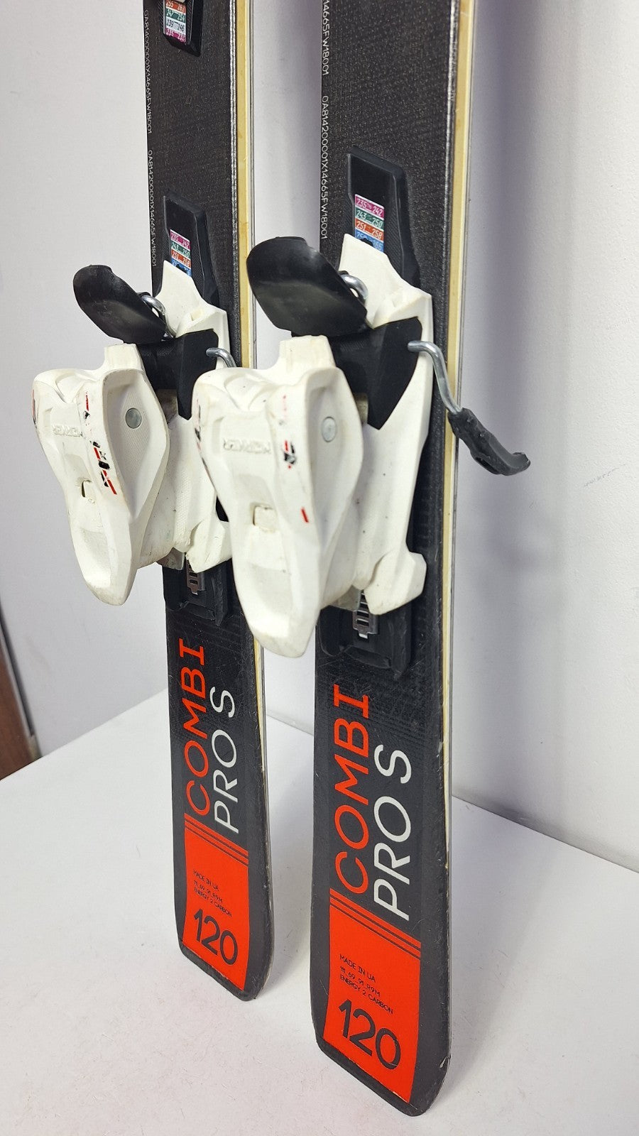 Nordica Combi Pro S 120  120cm Skis + Marker 7  Bindings Winter Sport Snow