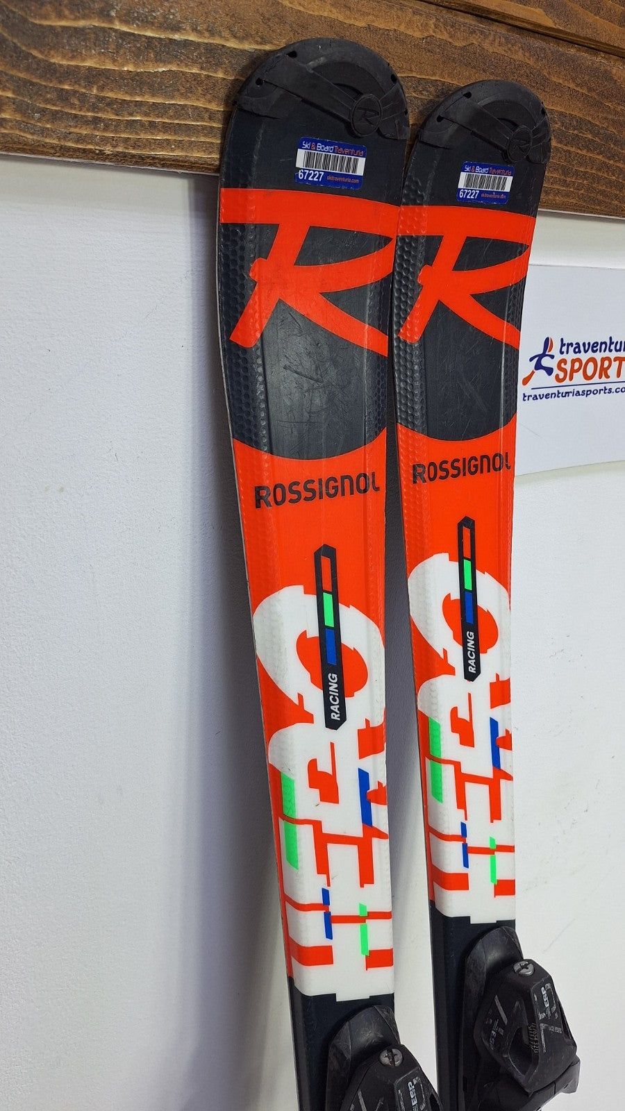 Rossignol Hero J 140cm Ski + Elan ESP 7.5 Bindings Winter Adventure Winter