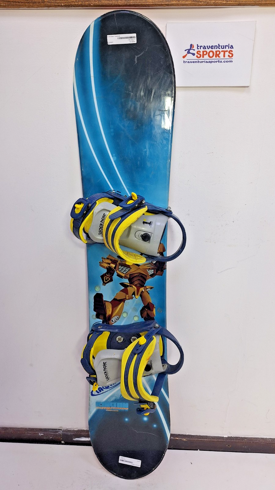 Snowboard Burton Chopper 130 cm + attacchi Blackhole S Winter Snow Adventure