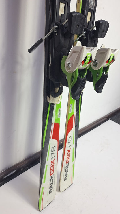 Elan Race GSX 176 cm Skis + Elan 14 Bindings Winter Fun Snow