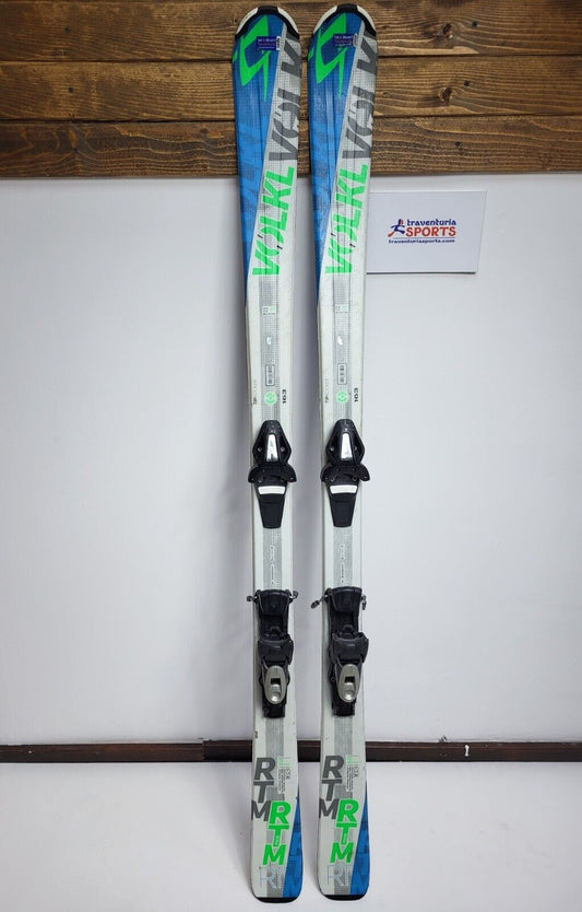 Völkl RTM 163 cm Ski + Elan ESR 10 Bindungen Fun Snow Winter Sport Piste
