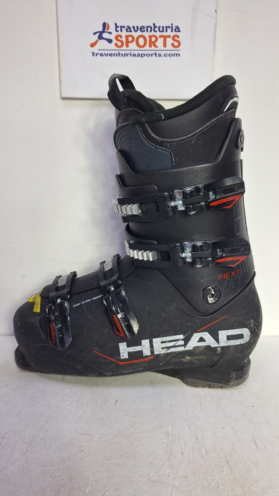 Chaussures de ski HEAD Next Edge B.Y.S. 80 R (EU 45; UK 10 1/2; Mondo 290) Plaisir hivernal