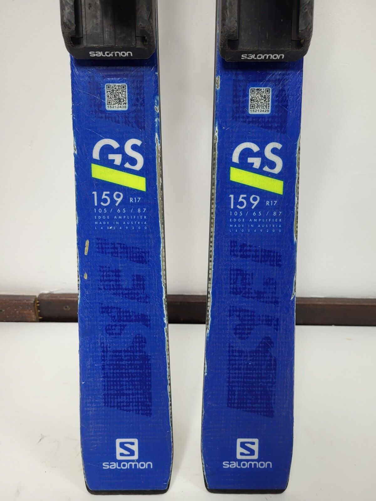 Salomon S/Race GS 159 cm Ski + Salomon X12 Bindings Winter Snow Outdoor Sport