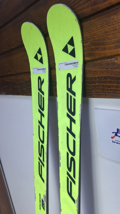 Fischer RC4 WC GS 158 cm Ski + Fischer RC9 Bindung Wintersport Schneespaß