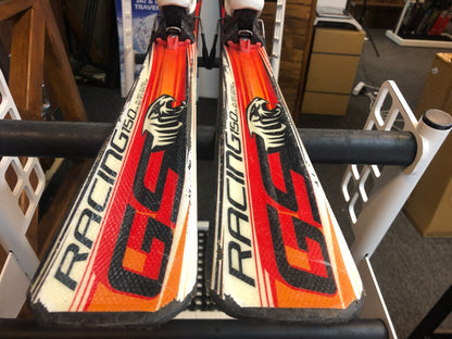 Völkl Racetiger GS R JR 150 cm Ski + Marker 7 Bindungen Wintersport Schneespaß