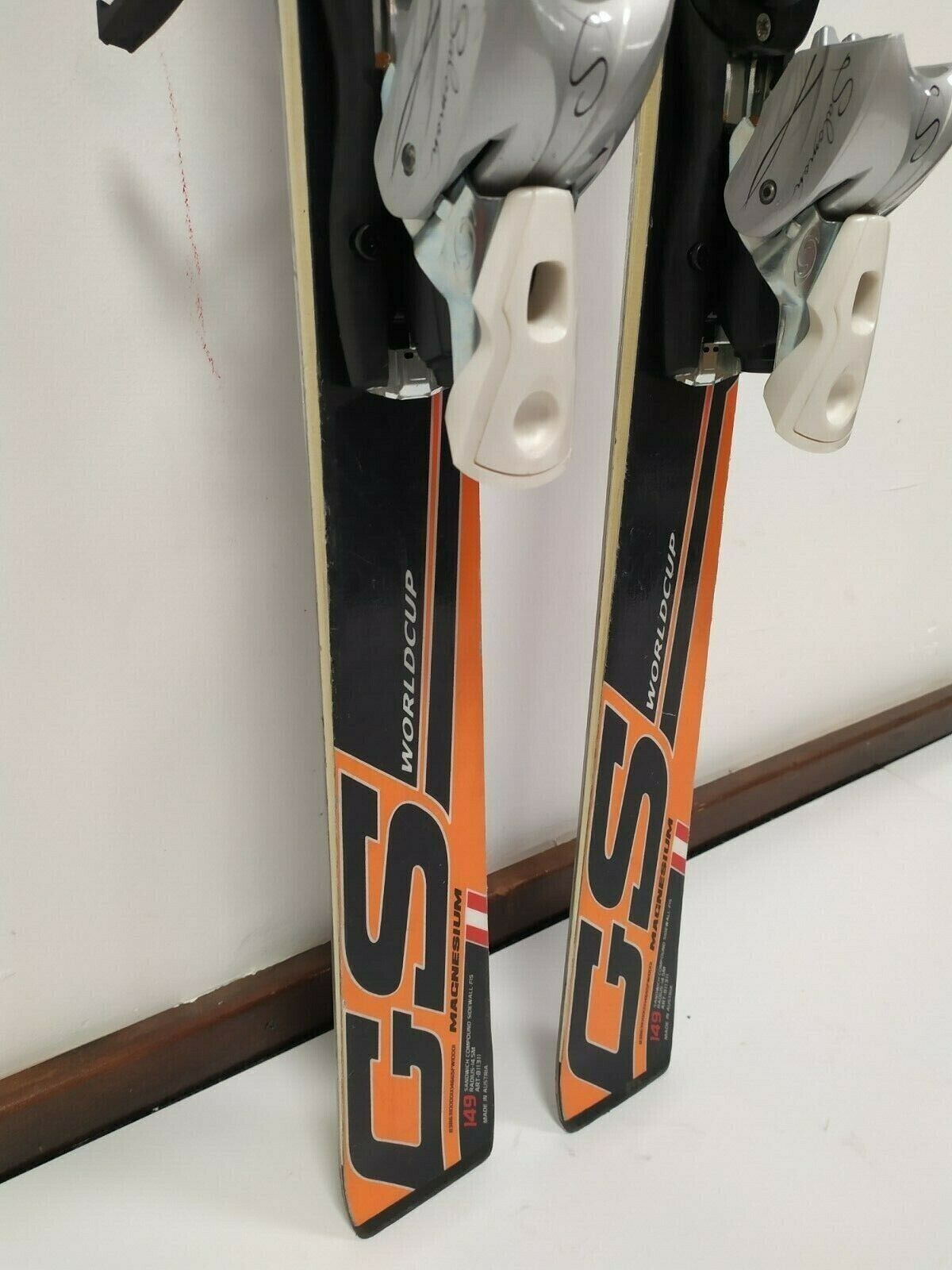 Blizzard Race GS World Cup 149 cm Ski + Salomon 9.5 Bindings Winter Sport Snow