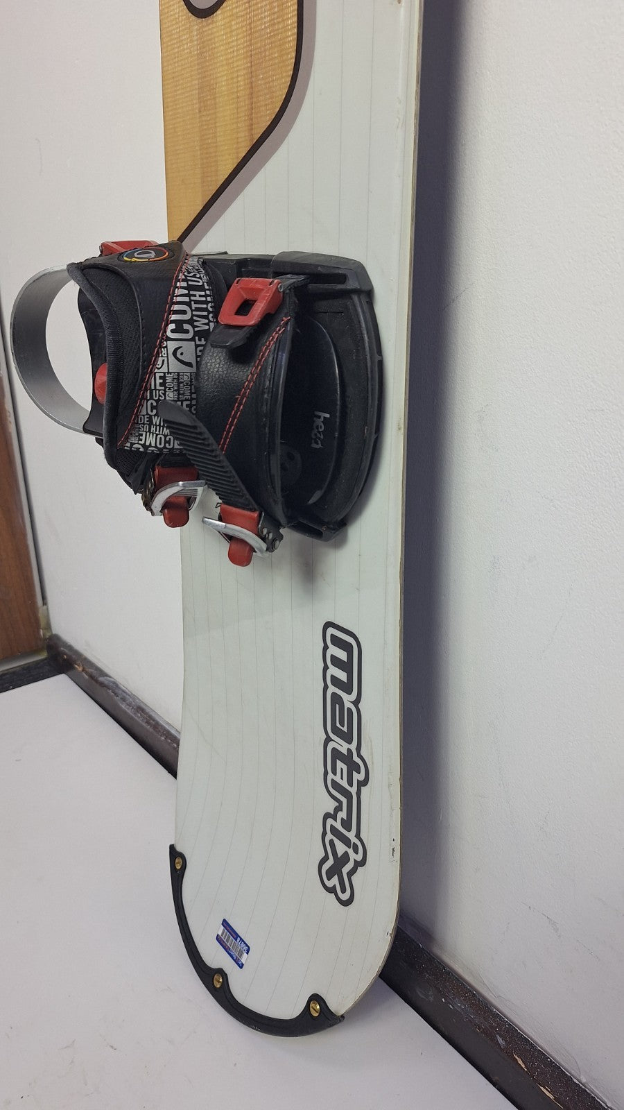Snowboard Matrix Style 149cm + Attacchi Rental M HAED Avventura Sport Inverno Neve