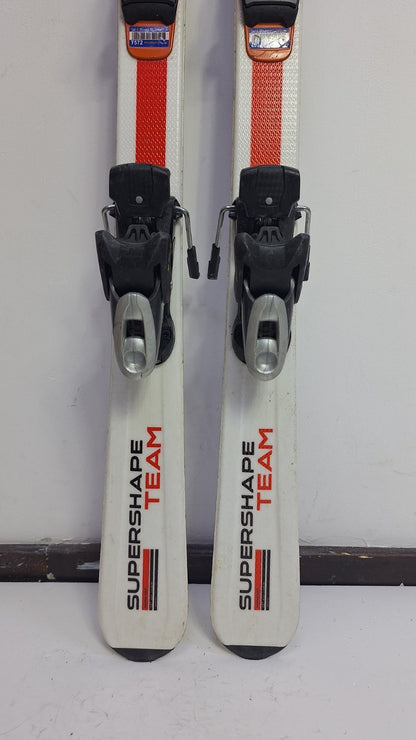 HEAD Supershape Team R 137 cm Ski + Tyrolia BYS 7.5 BSL Bindings Winter Snow