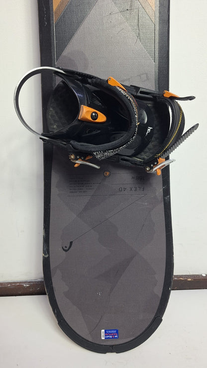Snowboard HEAD Flex 4D 168W cm + fixations HEAD Rental taille L Aventure hivernale sur neige