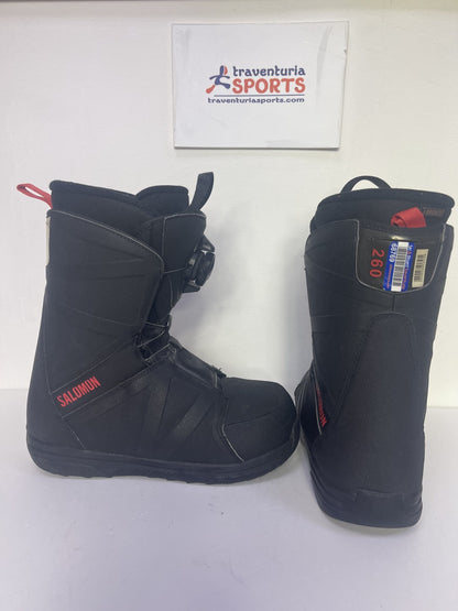 Chaussures de snowboard Salomon Faction RTL BOA (pointure US 7.5 ; EU 40.5 ; Mondo 260)