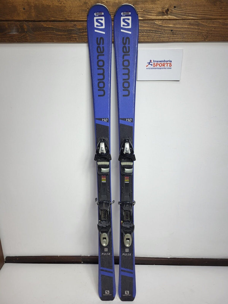 Salomon Pulse 150 cm Ski + Elan ESP 7.5 Bindings Adventure Winter