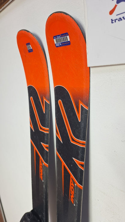 K2 Indy 124cm Ski + Marker 4.5 Bindings Winter Sport