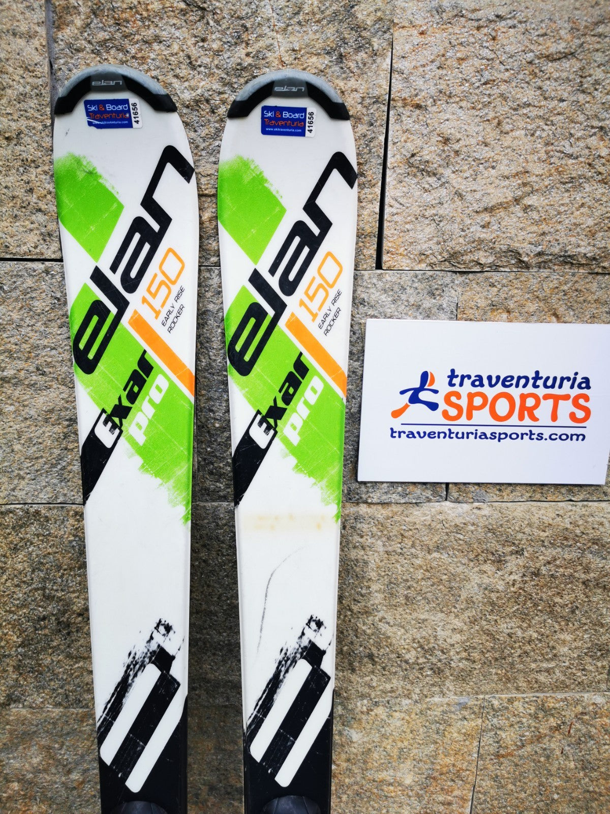 Elan Exar Pro 150cm  Ski + Elan SP 7.5 Bindings Adventure Winter Sport