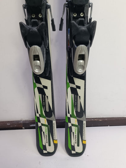 Sci Elan Exar Pro 140 cm + attacchi Elan ESP 7.5 Sport Neve Inverno Divertimento Avventura