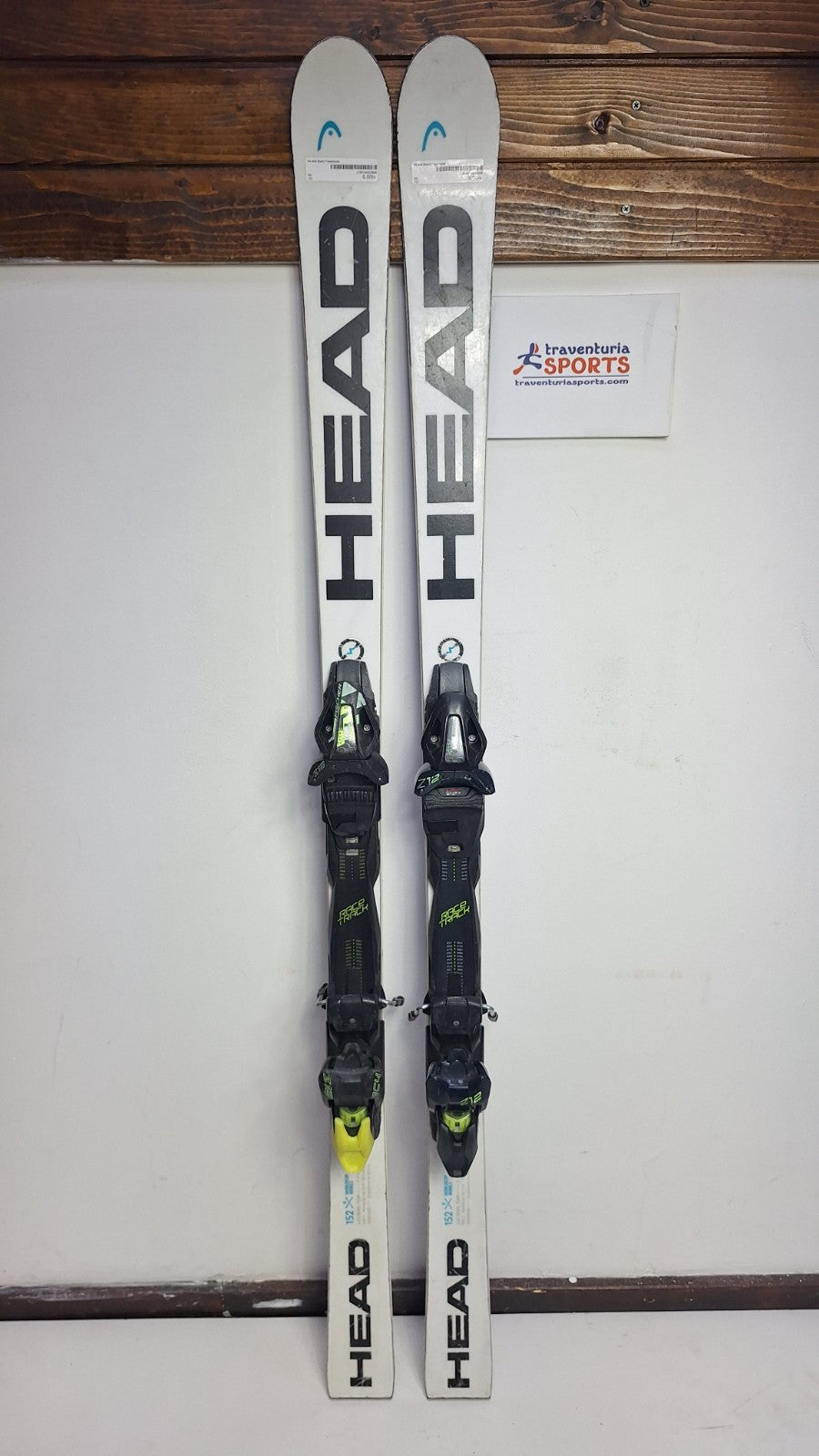 Head World Cup Rebels e.GS Team 152cm Ski + Fischer 12 Bindings Winter Sport