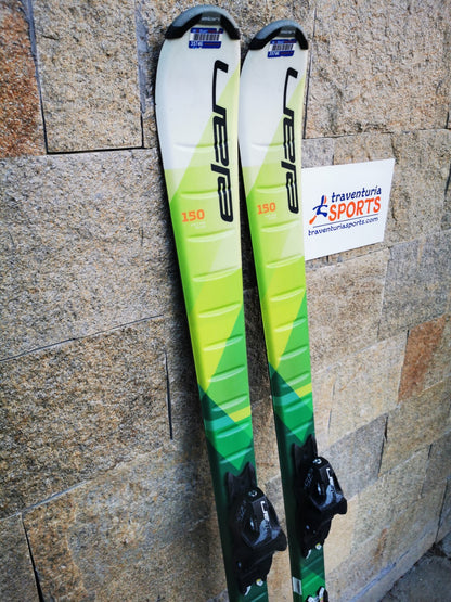 Elan Explore Pro QS 150cm  Ski + Elan 7.5 Bindings Adventure Winter Sport