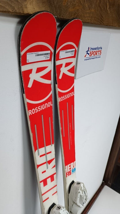 Skis Rossignol Hero FIS GS Pro F14 135 cm + fixations Tyrolia LRX 9 Aventure