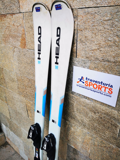 HEAD Ambition 160cm  Ski + Tyrolia SP 10 Bindings Adventure Winter Sport