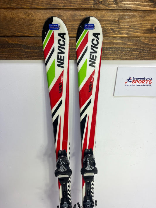 Nevica Hero Race 150cm Ski + Tyrolia LRX 7.5  Bindings Adventure Winter Sport