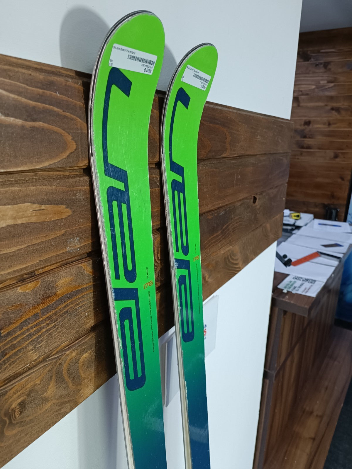 Sci Elan Race GSX 176 cm + attacchi Elan ER11 Divertimento invernale Sport sulla neve