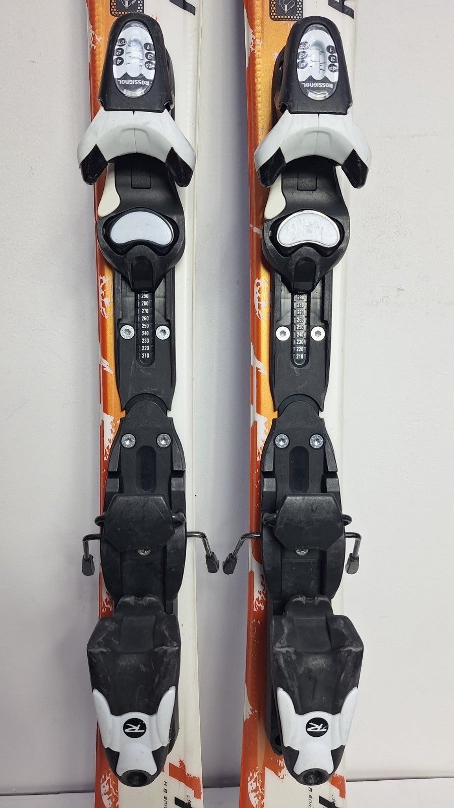 Rossignol Radical 110 cm Ski + Rossignol 4.5 Bindungen Wintersport Schnee