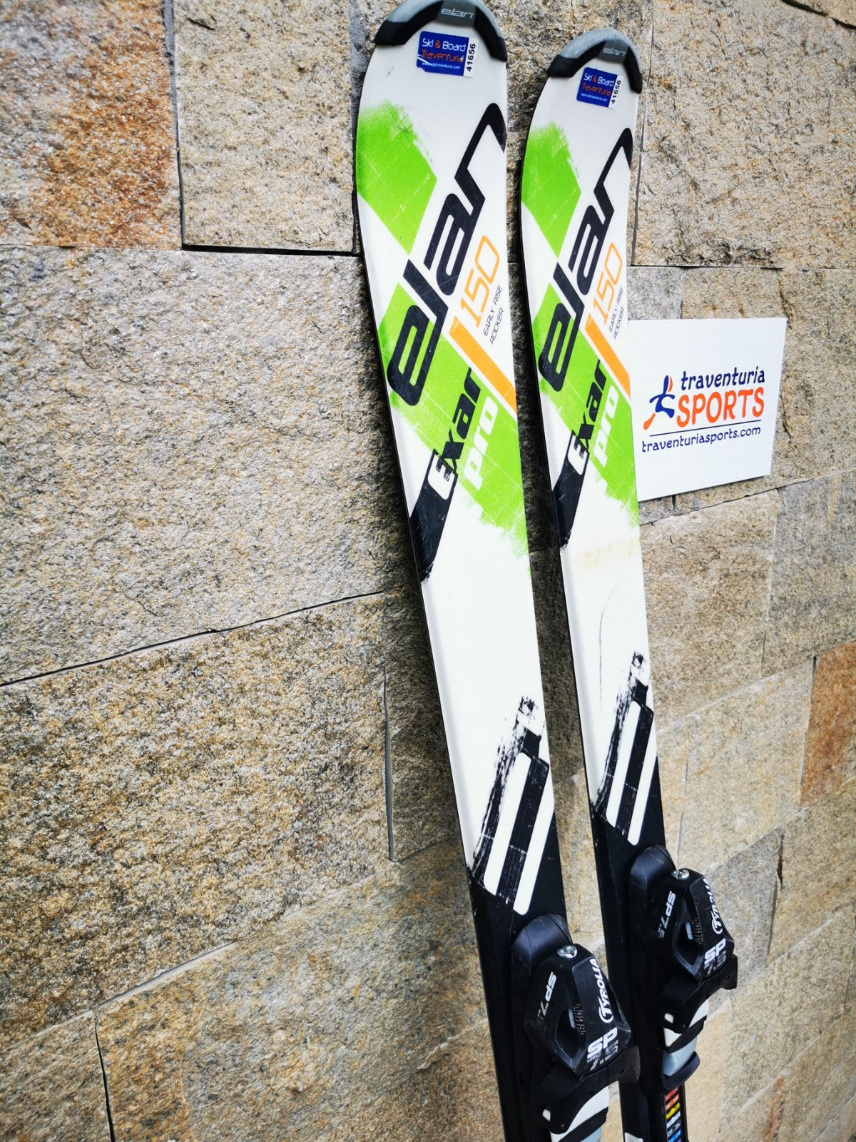 Elan Exar Pro 150cm  Ski + Elan SP 7.5 Bindings Adventure Winter Sport