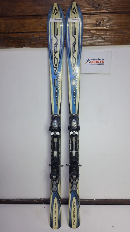 Volkl Funcarve F11 158cm Ski + Salomon 10 Bindings Fun Snow Winter Sport Piste