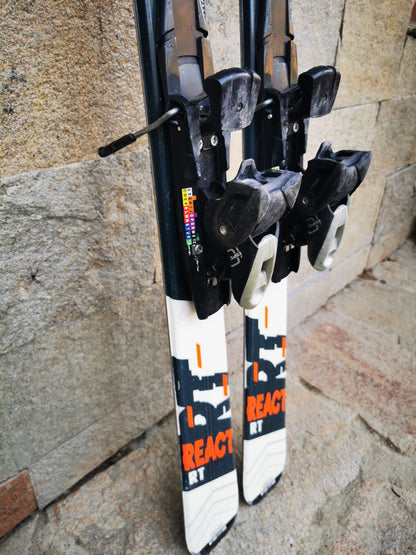 Rossignol REACT RT 163cm  Ski + Elan 10 Bindings Winter Sport Fun