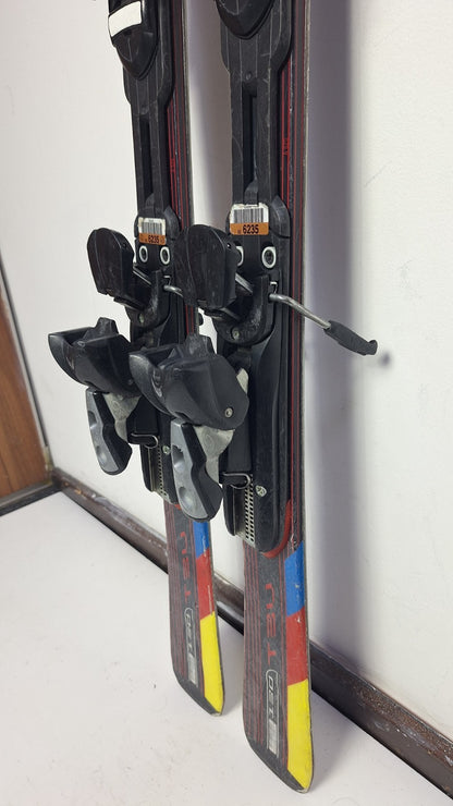 Salomon Equipe 10 130cm Ski + Salomon 9 Bindings Winter Sport Fun