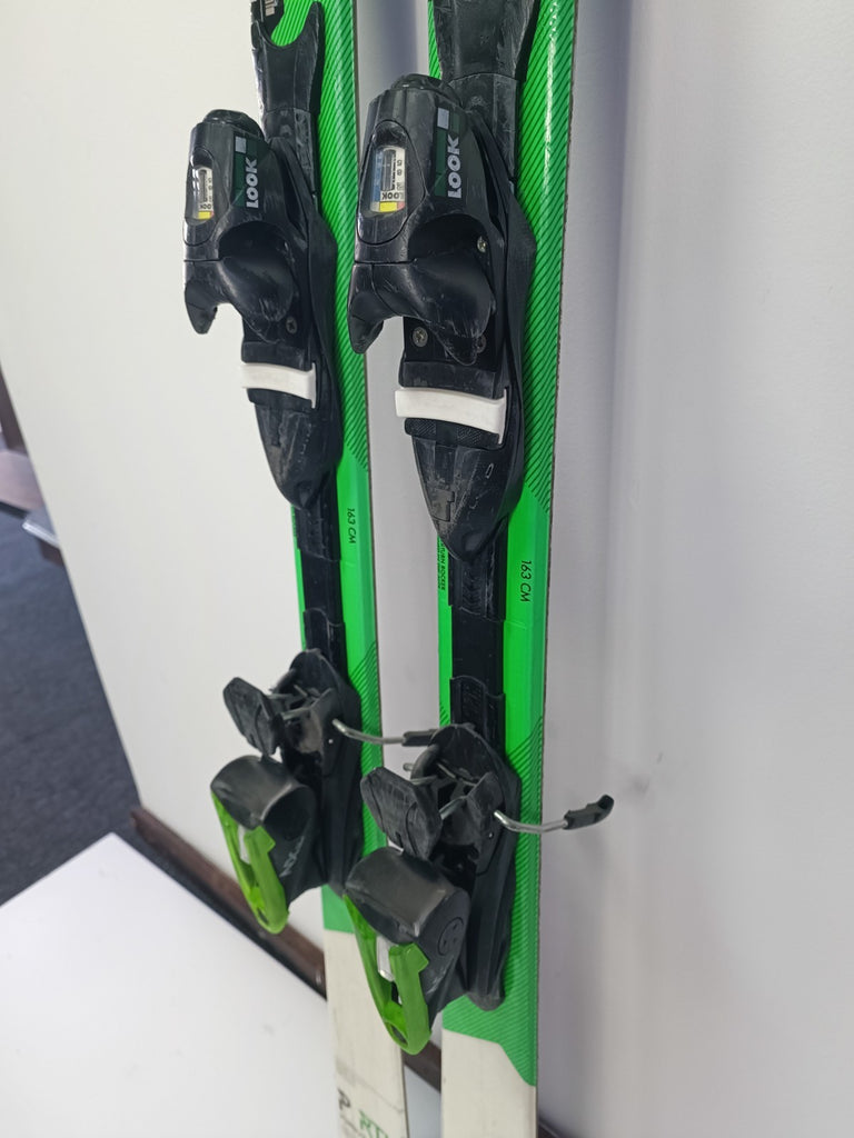 Rossignol Pursuit RTL 163 cm Ski + Look 12 Bindings Winter Snow