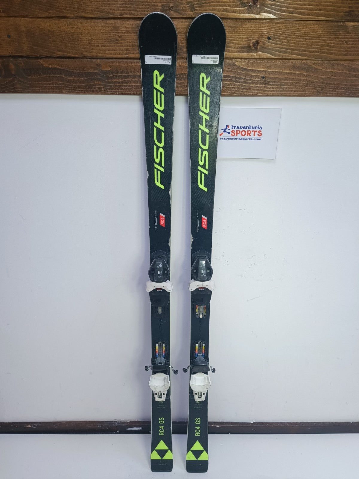 Fischer RC4 GS 153 cm Ski + Fischer RS9 Bindungen Wintersport-Schneespaß
