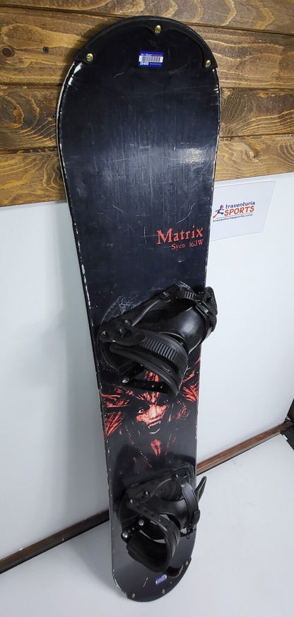Matrix Syco 163W cm Snowboard +Project L Bindings Winter Adventure Sport Snow