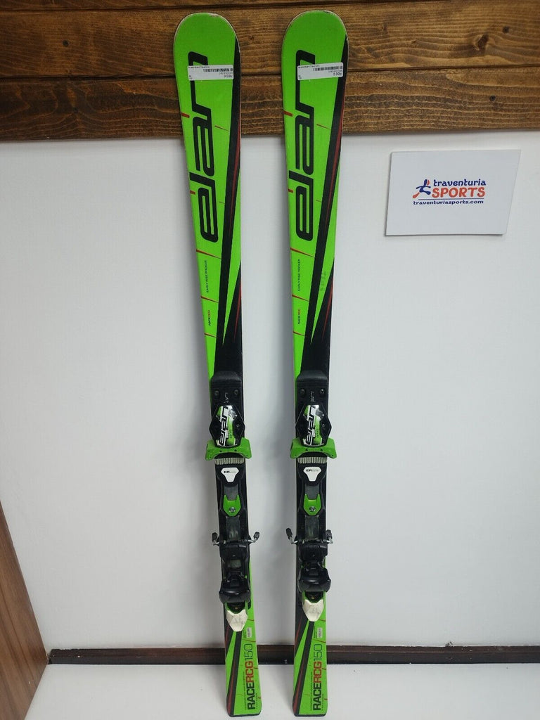 Elan Race RCG 150 cm Ski + Elan EL 11 Bindings Winter Fun Snow Adventure Sport