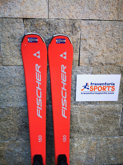 Fischer RC One X 150cm  Ski + Fischer RS 9 Bindings Adventure Winter Sport