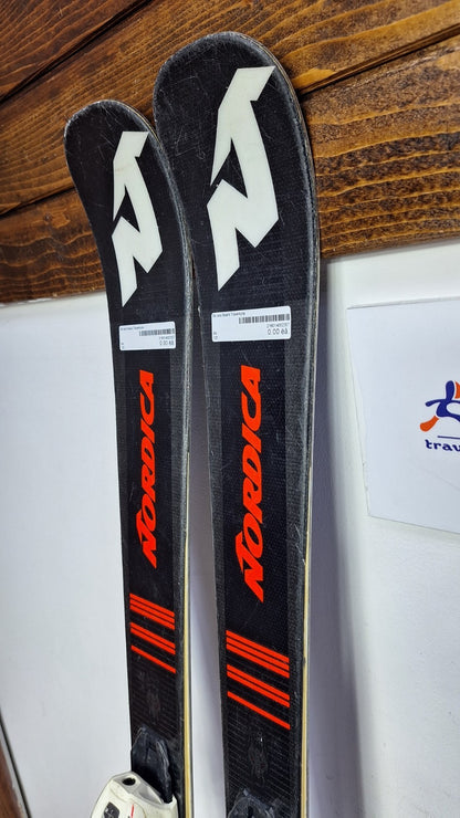 Nordica Combi Pro S 120  120cm Skis + Marker 7  Bindings Winter Sport Snow