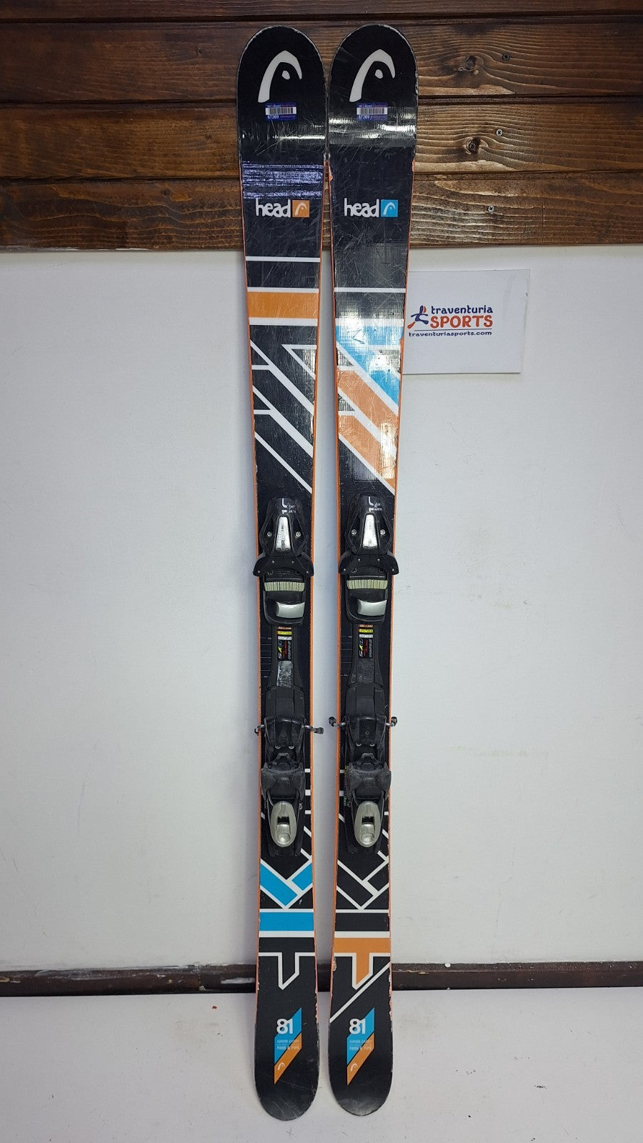 HEAD The Jr Caddy SW 161cm  Ski + Elan ESP 10 Bindings  Winter Sport