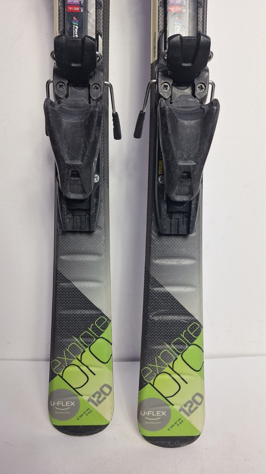 Elan Explore Pro 120 cm  Ski + Elan ESP 4.5 Bindings Adventure Winter Sport Snow