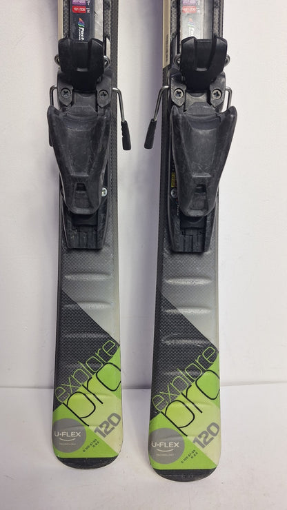 Elan Explore Pro 120 cm  Ski + Elan ESP 4.5 Bindings Adventure Winter Sport Snow