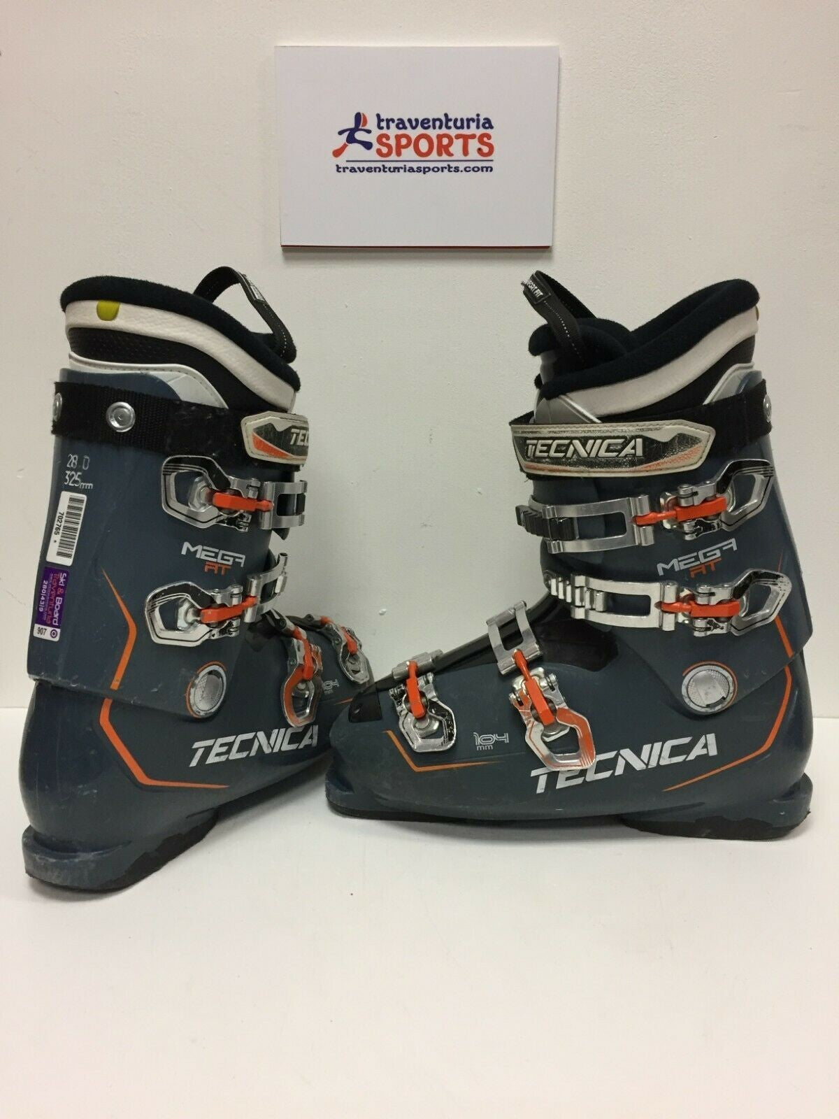 Tecnica Mega RT Ski Boots (EU 43 1/2; UK 9 1/4; Mondo 280) Fun Sport Winter