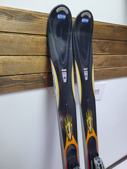 K2 Apache Chief 179 cm Ski +Atomic 10 Bindings Winter Fun Snow Outdoor Sport