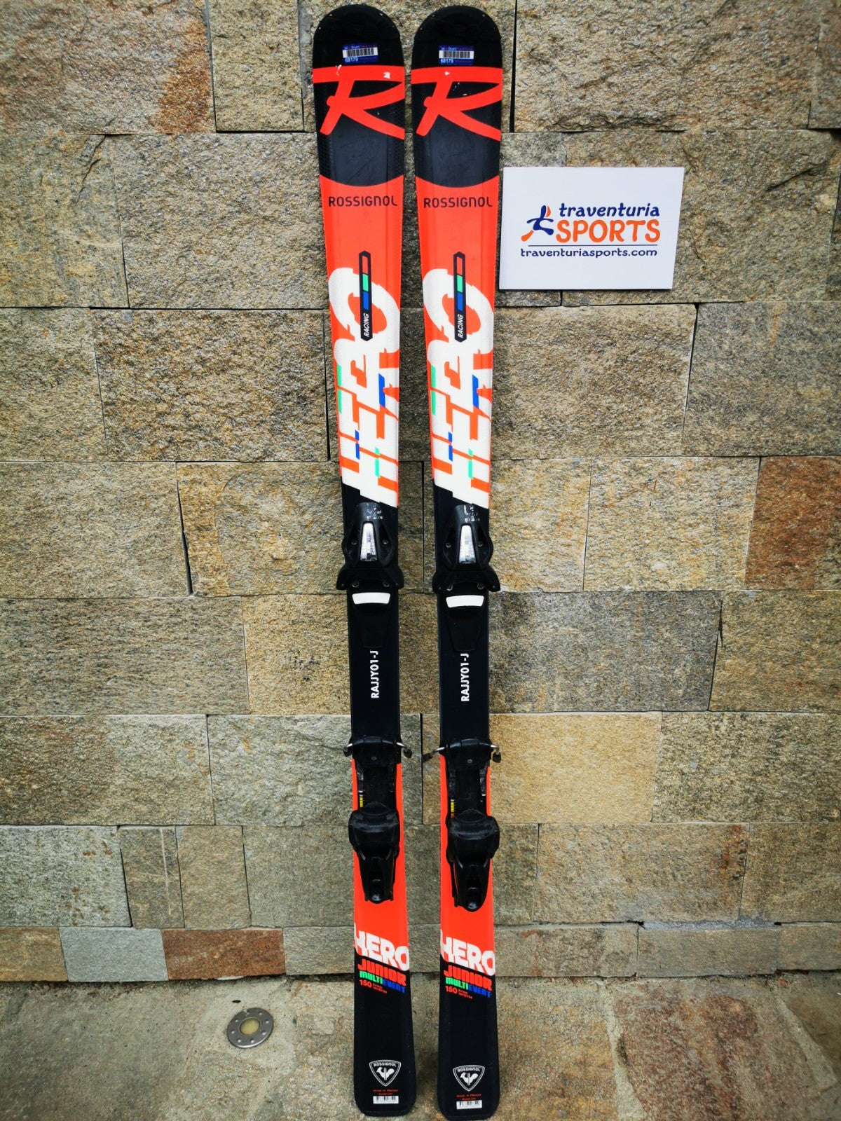 Rossignol HERO J MultiEvent  150cm  Ski + Elan ESR 10 Bindings  Winter Sport