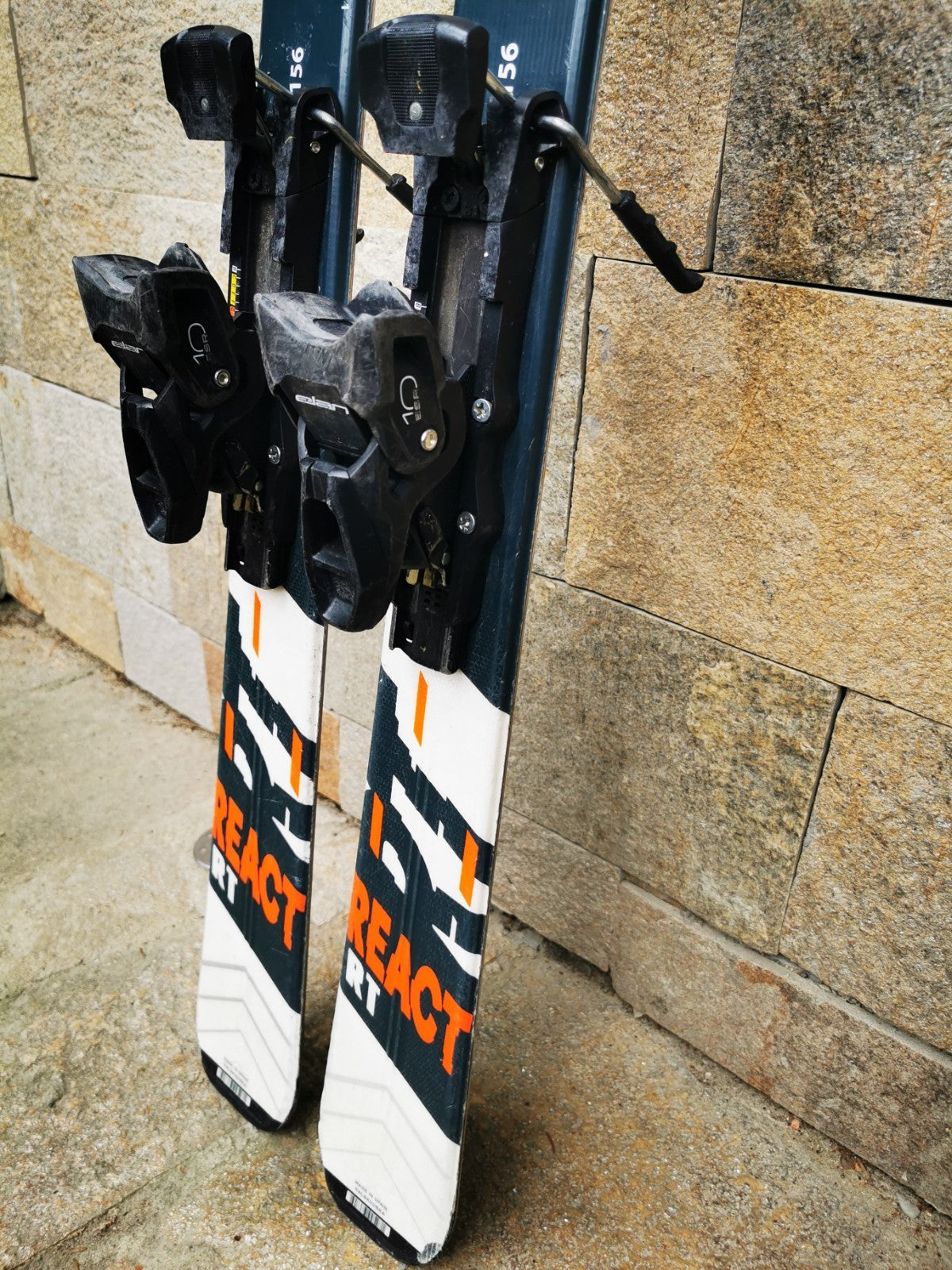 Rossignol REACT RT 156cm  Ski + Elan 10 Bindings Winter Sport Fun