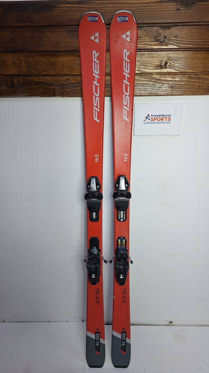 Fischer  RC One  X 165cm  Ski + Fischer RS 9 Bindings Winter Sport Fun