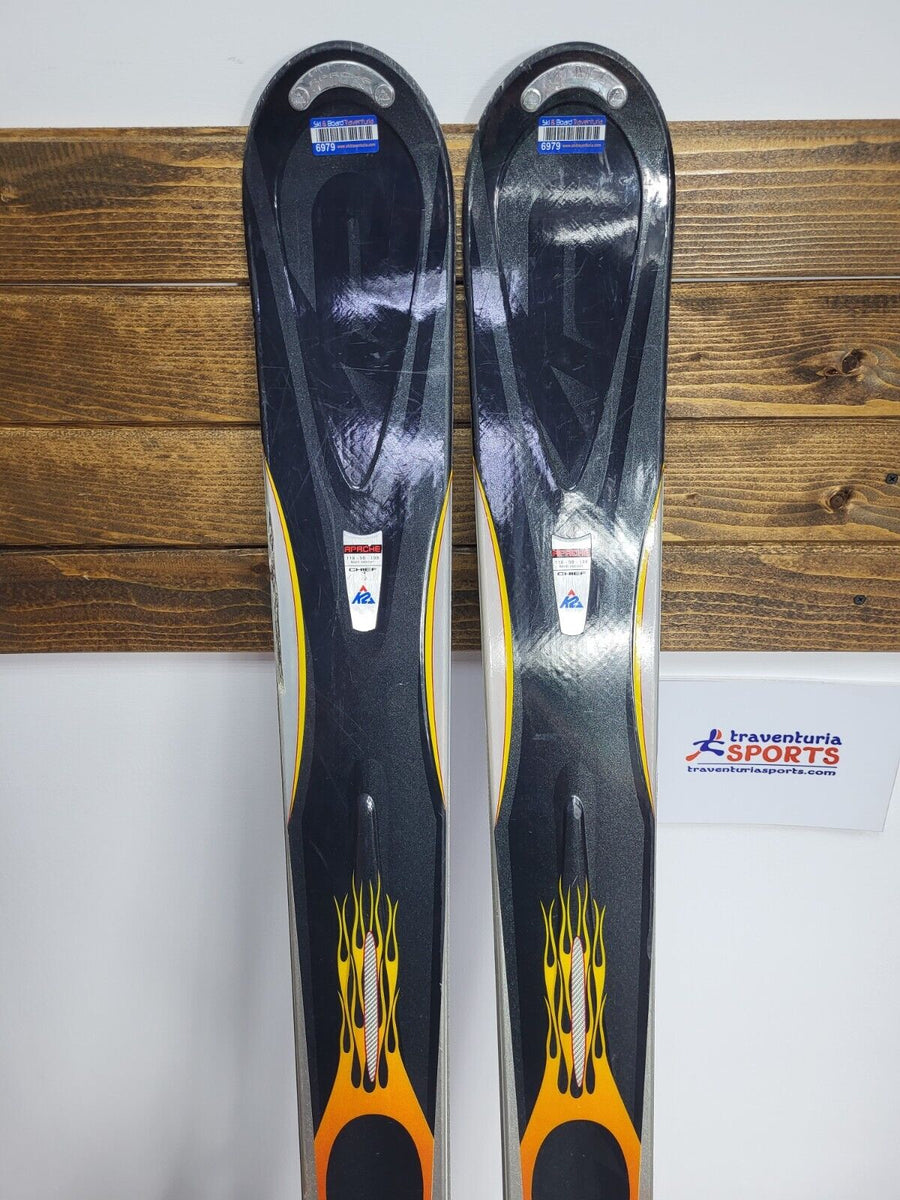 K2 Apache Chief 179 cm Ski +Atomic 10 Bindings Winter Fun Snow Outdoor – Traventuria Sports
