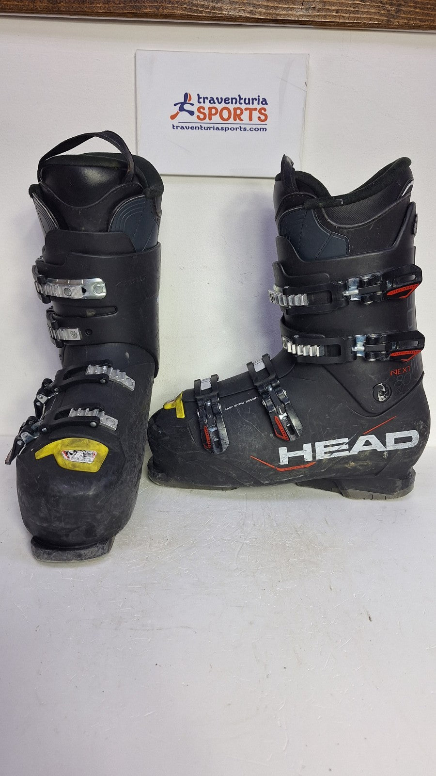 Chaussures de ski HEAD Next Edge B.Y.S. 80 R (EU 45; UK 10 1/2; Mondo 290) Plaisir hivernal