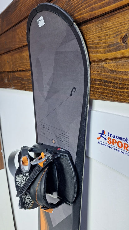 Snowboard HEAD Flex 4D 158W cm + fixations HEAD Rental L Neige d’hiver Aventure