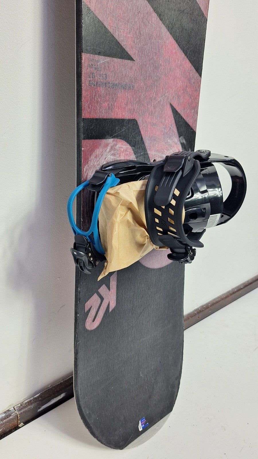 K2 Rental  EST.87  155W cm Snowboard + Brand New K2 M Bindings  Winter Snow Fun