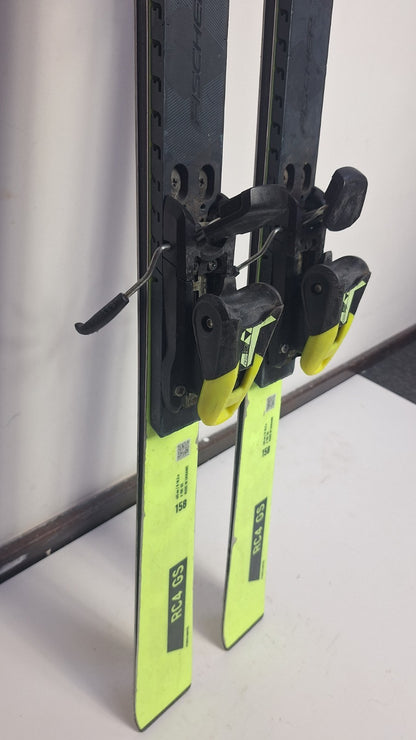 Fischer RC4 WC GS 158 cm Ski + Fischer RC9 Bindung Wintersport Schneespaß