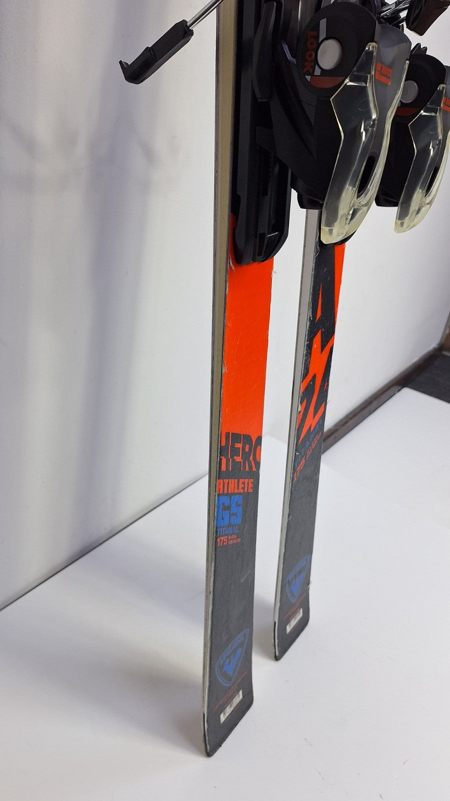 Rossignol Hero Athele GS  175 cm Ski + New Look 11 Bindings Winter Fun Snow