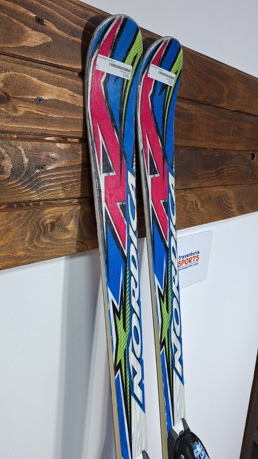 Nordica Dobermann J GS 170 cm Skis + Marker 12 Bindings Winter Fun Snow